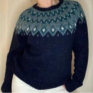 Wind river fair isle Patterned Sweater
